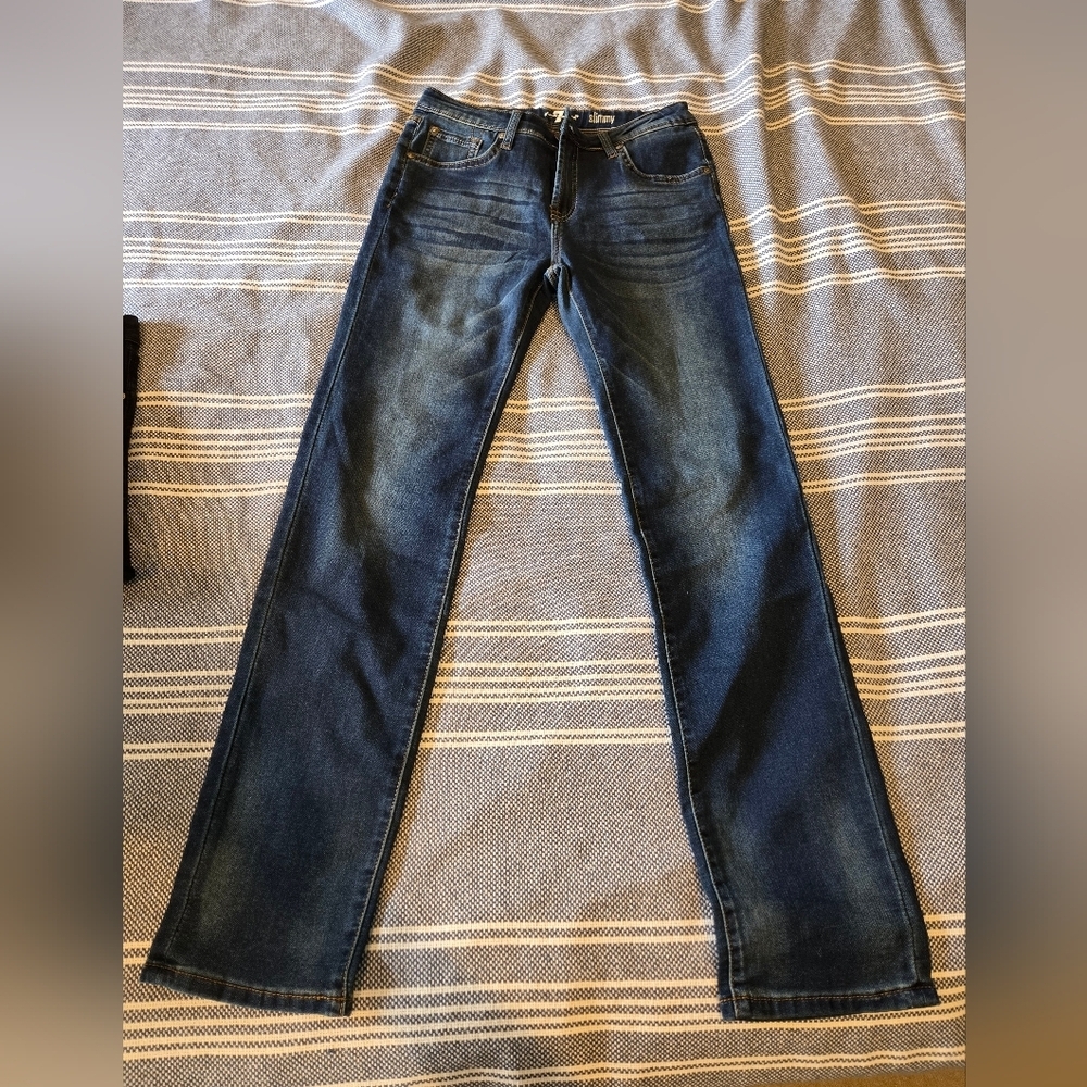 Seven For All Mankind Youth Slimmy Jean 16 Boy Adjustable Waist Soft Comfy EUC - Picture 7 of 7
